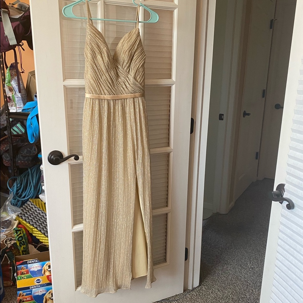 Beautiful gold dress